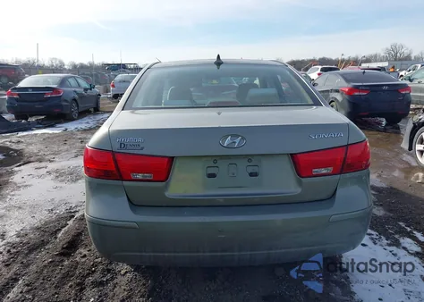 2009 Hyundai Sonata Gls from USA, damaged, VIN 5NPET46C79H414186
